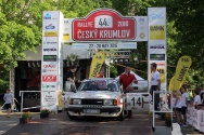 Rallye Český Krumlov: Dojezd historiků do cíle
